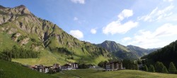 Archiv Foto Webcam Samnaun: Blick auf das Dorf 07:00