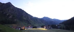 Archiv Foto Webcam Samnaun: Blick auf das Dorf 03:00