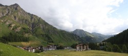 Archiv Foto Webcam Samnaun: Blick auf das Dorf 07:00