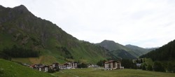 Archiv Foto Webcam Samnaun: Blick auf das Dorf 09:00
