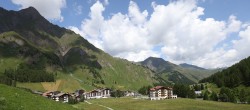 Archiv Foto Webcam Samnaun: Blick auf das Dorf 11:00