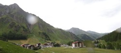 Archiv Foto Webcam Samnaun: Blick auf das Dorf 13:00