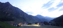Archiv Foto Webcam Samnaun: Blick auf das Dorf 03:00