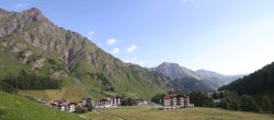Archiv Foto Webcam Samnaun: Blick auf das Dorf 07:00