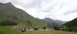 Archiv Foto Webcam Samnaun: Blick auf das Dorf 09:00