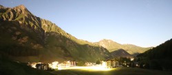 Archiv Foto Webcam Samnaun: Blick auf das Dorf 01:00