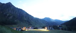 Archiv Foto Webcam Samnaun: Blick auf das Dorf 03:00