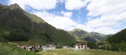 Archiv Foto Webcam Samnaun: Blick auf das Dorf 13:00