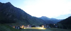 Archiv Foto Webcam Samnaun: Blick auf das Dorf 03:00