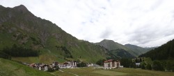 Archiv Foto Webcam Samnaun: Blick auf das Dorf 09:00