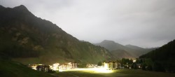 Archiv Foto Webcam Samnaun: Blick auf das Dorf 01:00