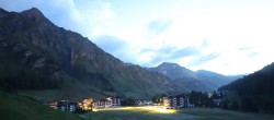 Archiv Foto Webcam Samnaun: Blick auf das Dorf 03:00
