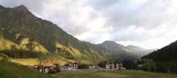 Archiv Foto Webcam Samnaun: Blick auf das Dorf 05:00