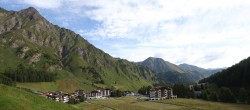 Archiv Foto Webcam Samnaun: Blick auf das Dorf 07:00