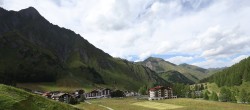 Archiv Foto Webcam Samnaun: Blick auf das Dorf 15:00
