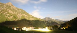 Archiv Foto Webcam Samnaun: Blick auf das Dorf 23:00