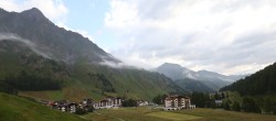 Archiv Foto Webcam Samnaun: Blick auf das Dorf 06:00