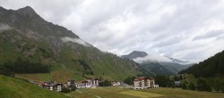 Archiv Foto Webcam Samnaun: Blick auf das Dorf 07:00