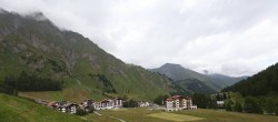 Archiv Foto Webcam Samnaun: Blick auf das Dorf 09:00