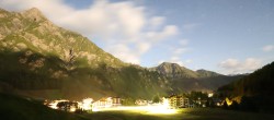 Archiv Foto Webcam Samnaun: Blick auf das Dorf 23:00