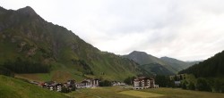 Archiv Foto Webcam Samnaun: Blick auf das Dorf 05:00