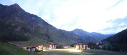 Archiv Foto Webcam Samnaun: Blick auf das Dorf 03:00