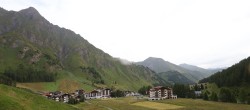 Archiv Foto Webcam Samnaun: Blick auf das Dorf 07:00