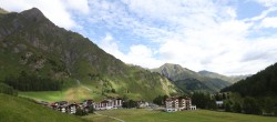 Archiv Foto Webcam Samnaun: Blick auf das Dorf 09:00