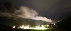 Archiv Foto Webcam Samnaun: Blick auf das Dorf 23:00
