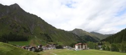 Archiv Foto Webcam Samnaun: Blick auf das Dorf 15:00