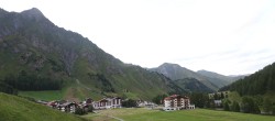 Archiv Foto Webcam Samnaun: Blick auf das Dorf 19:00