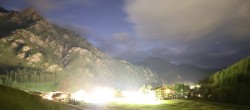 Archiv Foto Webcam Samnaun: Blick auf das Dorf 21:00