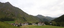 Archiv Foto Webcam Samnaun: Blick auf das Dorf 05:00