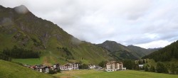 Archiv Foto Webcam Samnaun: Blick auf das Dorf 17:00