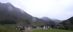 Archiv Foto Webcam Samnaun: Blick auf das Dorf 19:00