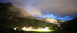 Archiv Foto Webcam Samnaun: Blick auf das Dorf 03:00