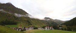 Archiv Foto Webcam Samnaun: Blick auf das Dorf 05:00