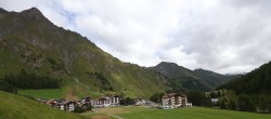 Archiv Foto Webcam Samnaun: Blick auf das Dorf 09:00