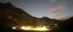 Archiv Foto Webcam Samnaun: Blick auf das Dorf 23:00