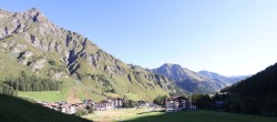 Archiv Foto Webcam Samnaun: Blick auf das Dorf 07:00