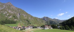 Archiv Foto Webcam Samnaun: Blick auf das Dorf 09:00