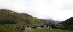 Archiv Foto Webcam Samnaun: Blick auf das Dorf 07:00