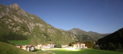 Archiv Foto Webcam Samnaun: Blick auf das Dorf 23:00