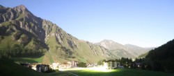Archiv Foto Webcam Samnaun: Blick auf das Dorf 03:00