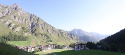 Archiv Foto Webcam Samnaun: Blick auf das Dorf 07:00