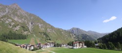 Archiv Foto Webcam Samnaun: Blick auf das Dorf 09:00