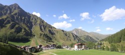 Archiv Foto Webcam Samnaun: Blick auf das Dorf 15:00
