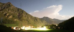 Archiv Foto Webcam Samnaun: Blick auf das Dorf 23:00