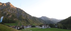 Archiv Foto Webcam Samnaun: Blick auf das Dorf 05:00
