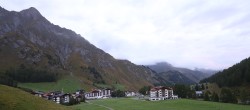 Archiv Foto Webcam Samnaun: Blick auf das Dorf 03:00